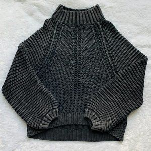 Free People Light Black Sweater *NWT